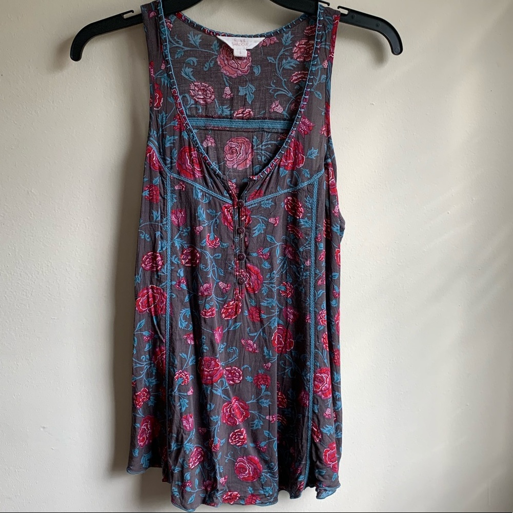 Sun & Shadow Bohemian Tank